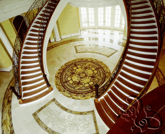 ارضية من الرخام