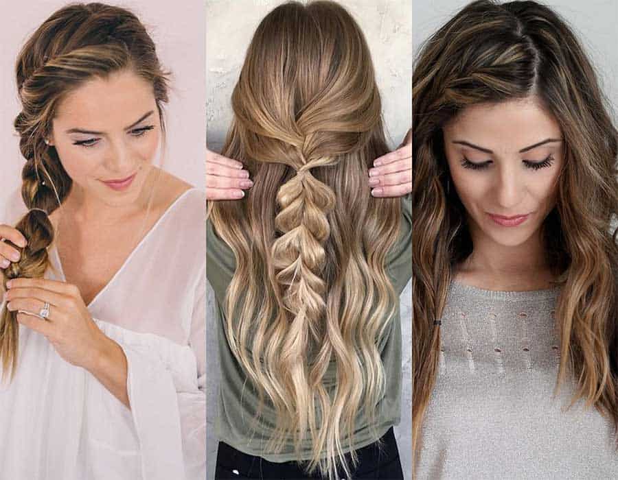 تسريحات الشعر الطويل