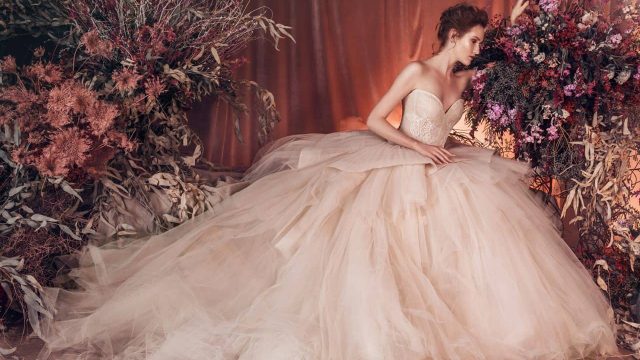 أفخم موديلات فساتين الزفاف الشيفون لموسم 2020