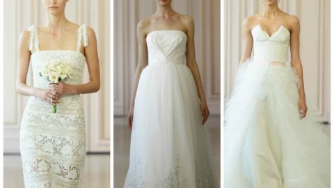 فساتين زفاف كورسيه لشد الجسم