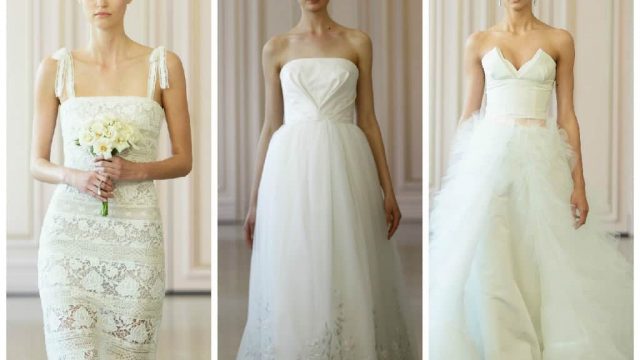 فساتين زفاف كورسيه لشد الجسم