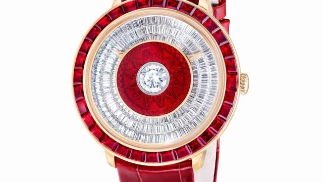 أفخم ساعات مرصعة بالروبي لإطلالة متميزة