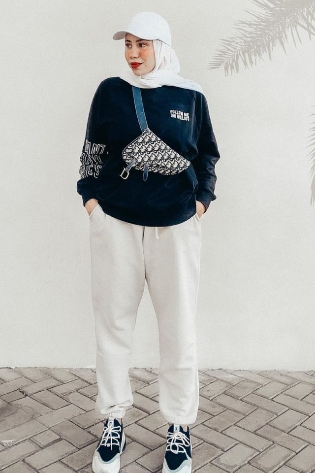 موضة البنطلون الرياضي الـ Sweatpants 