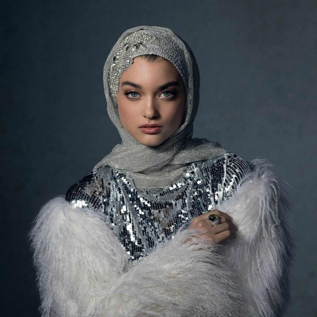 حجابات سهرة فاخرة 