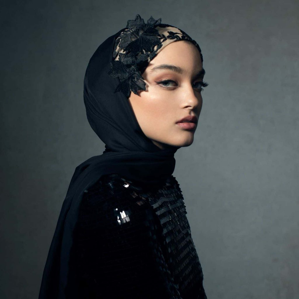 حجابات سهرة فاخرة 