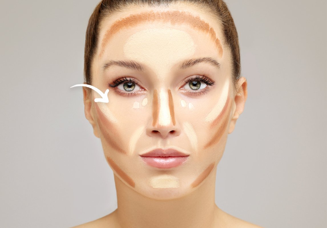 تنحيف الوجه العريض