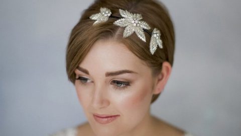 بالصور: أفكار تسريحات زفاف للشعر القصير