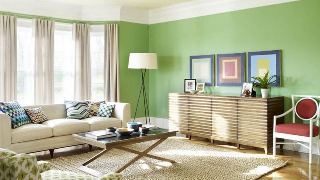 أفكار جذابة لتغيير ديكور منزلك باللون الأخضر