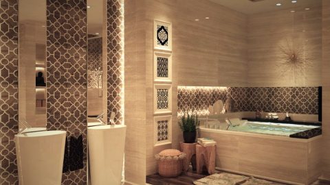 بالصور: أفكار مختلفة لتغيير الحمام لمكان جميل