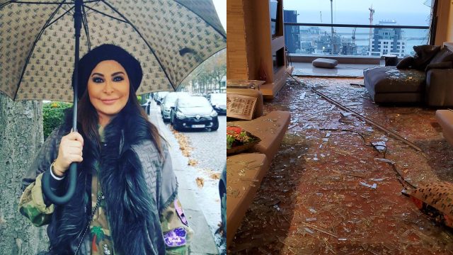 إليسا في حالة صدمة بعد تضرر منزلها بسبب الانفجار وهذا ما قالته!