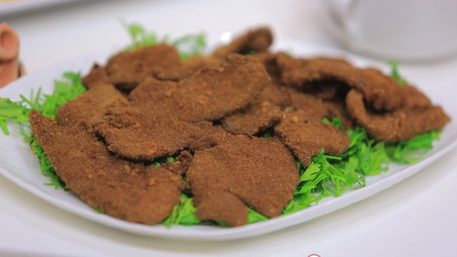 كيفية تجهيز كبدة بانيه