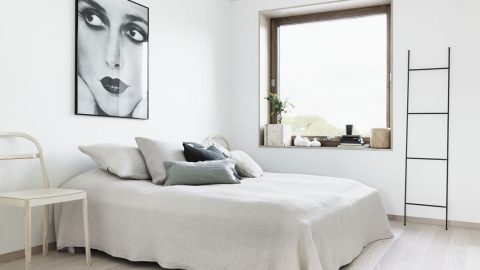 تصاميم غرف نوم باللون الأبيض مذهلة