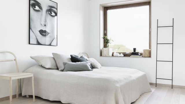 تصاميم غرف نوم باللون الأبيض مذهلة