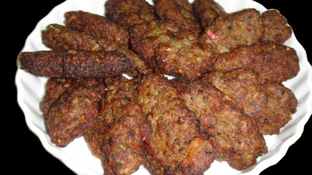 كيفية تجهيز كباب لحم مفروم
