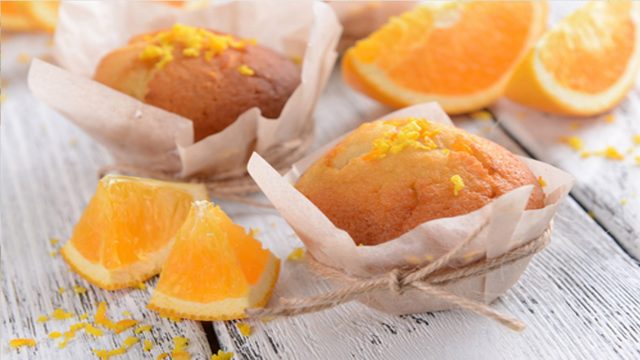 خطوات تجهيز كب كيك البرتقال