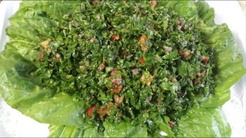 خطوات تجهيز التبولة