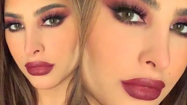 4 ستايلات مكياج باللون البرغندي لشتاء 2021