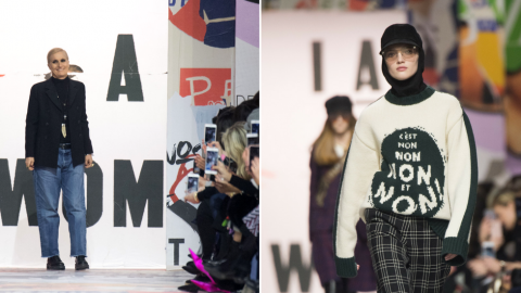 ديور تخطف الأنظار بعرضها النسائي الجديد