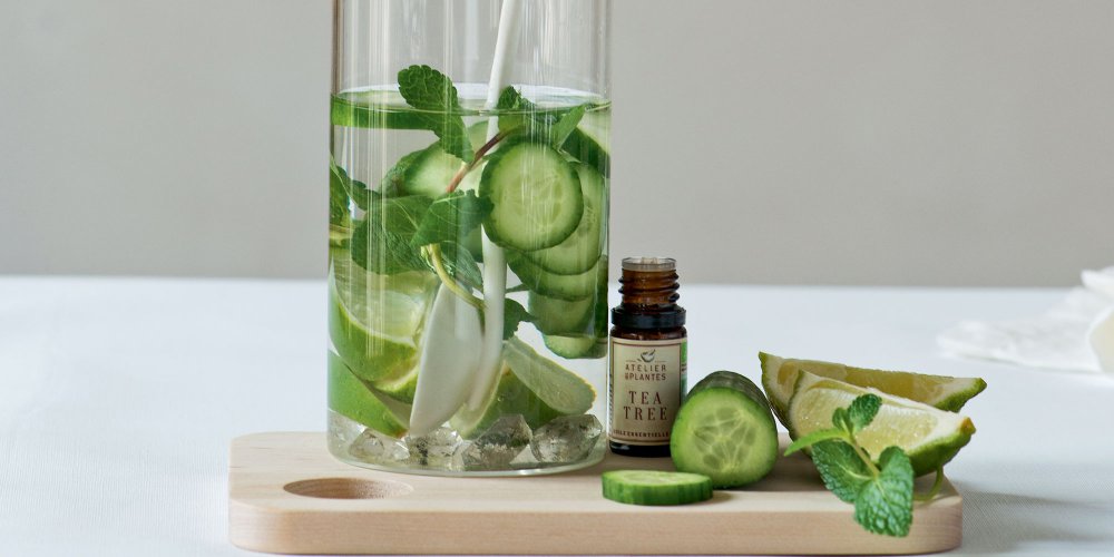 غسول الخيار للعناية بالبشرة الدهنية