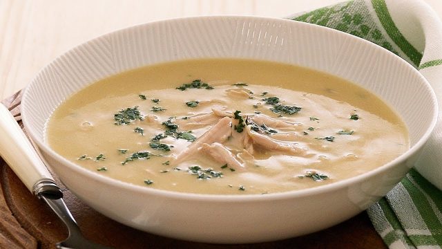 كيفية إعداد شوربة الدجاج بالكريمة