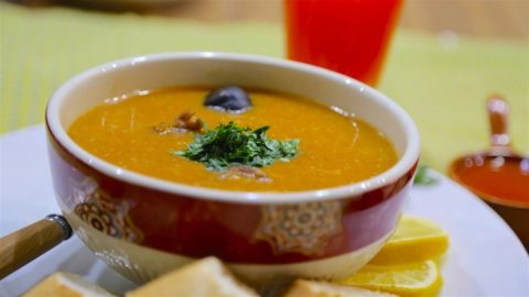 خطوات إعداد شوربة الشوفان الحمراء
