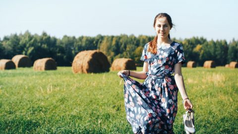 بالصور: فساتين ناعمة وطويلة لاستقبال فصل الخريف