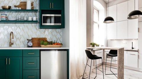 صور مطابخ صغيرة عملية وجميلة