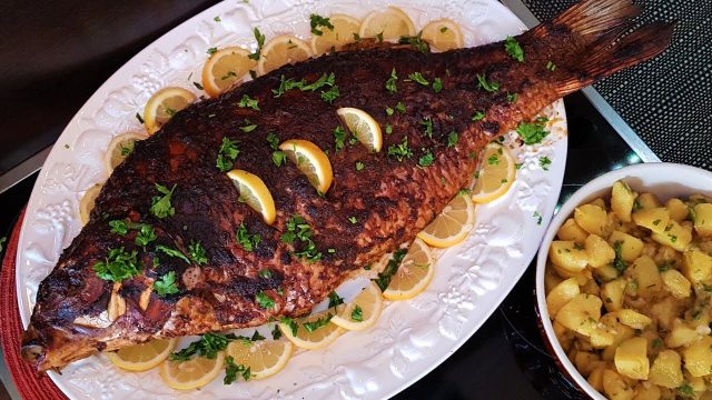 كيفية تجهيز تتبيلة السمك المشوي