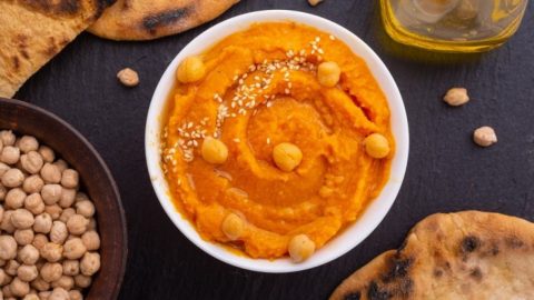 كيفية تجهيز حمص بالقرع والطحينية