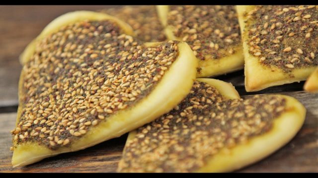 كيفية تجهيز فطائر الزعتر