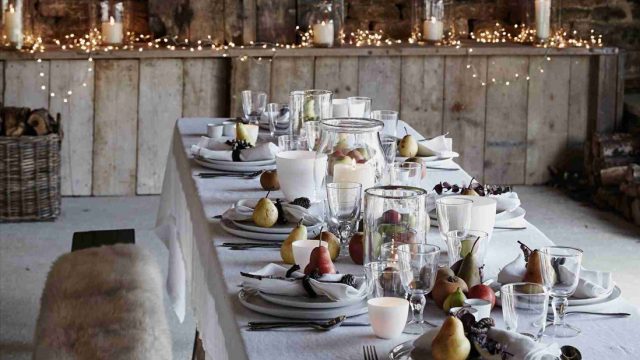 5 أفكار راقية لتزيين طاولة العشاء في السهرات