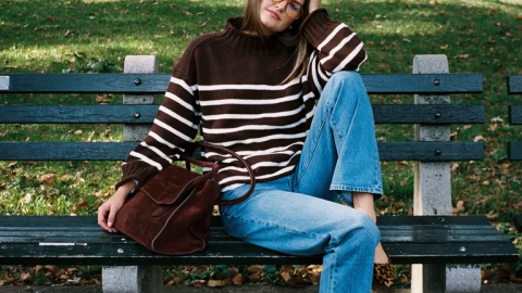 البني والأزرق: الثنائي اللوني الراقي