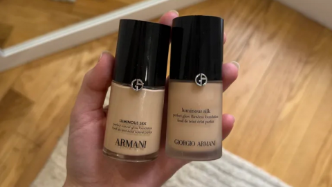 فاونديشن أرماني Luminous Silk بعد التحديث: التركيبة الجديدة