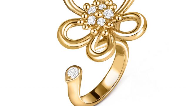 صيحة الخواتم المفتوحة بالألماس … مجوهرات تعكس روح المرأة العصرية
